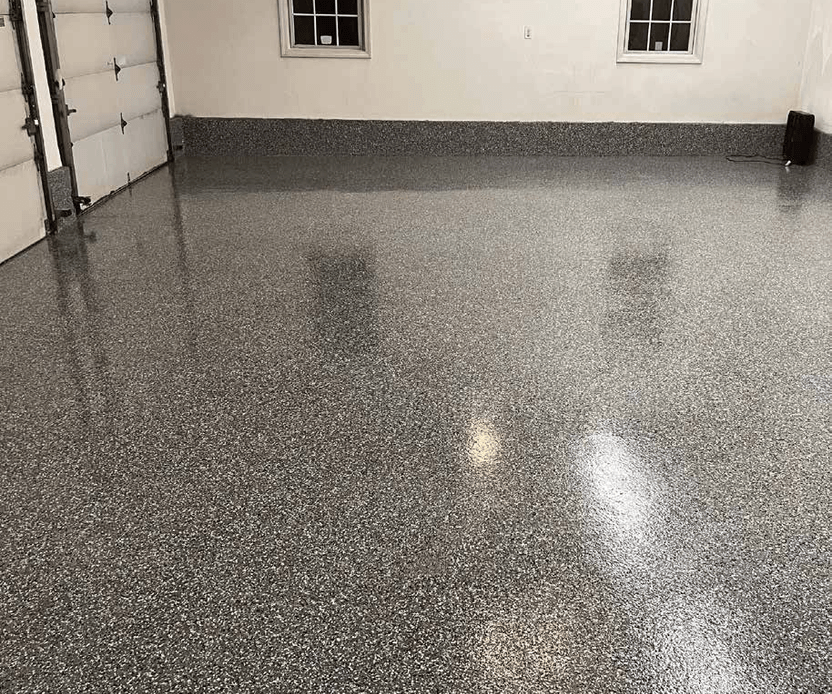 Epoxy garage floor coating