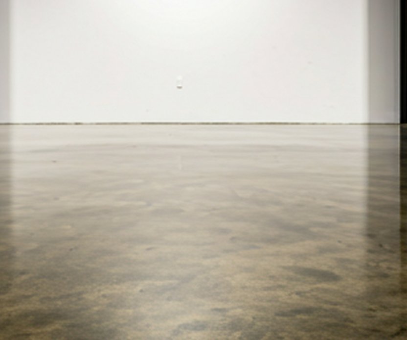 Flake epoxy garage floor